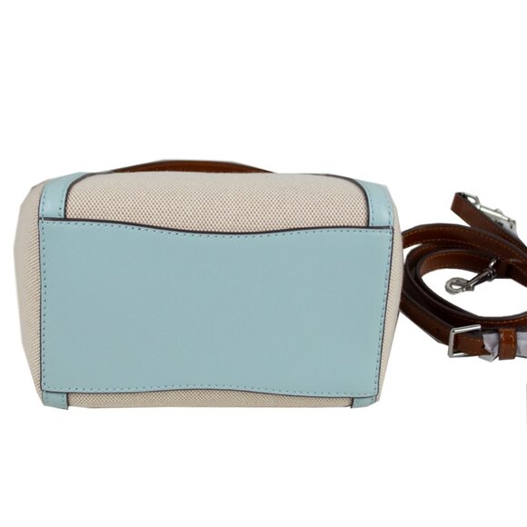 Tory Burch Small McGraw Canvas Bucket Bag - Picture 10 of 13